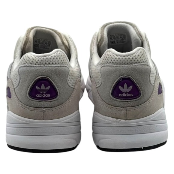adidas Men‎ Yung-96 Size 12 White Purple Retro Sneaker Chunky Dad Shoes DB2601 - Picture 5 of 8